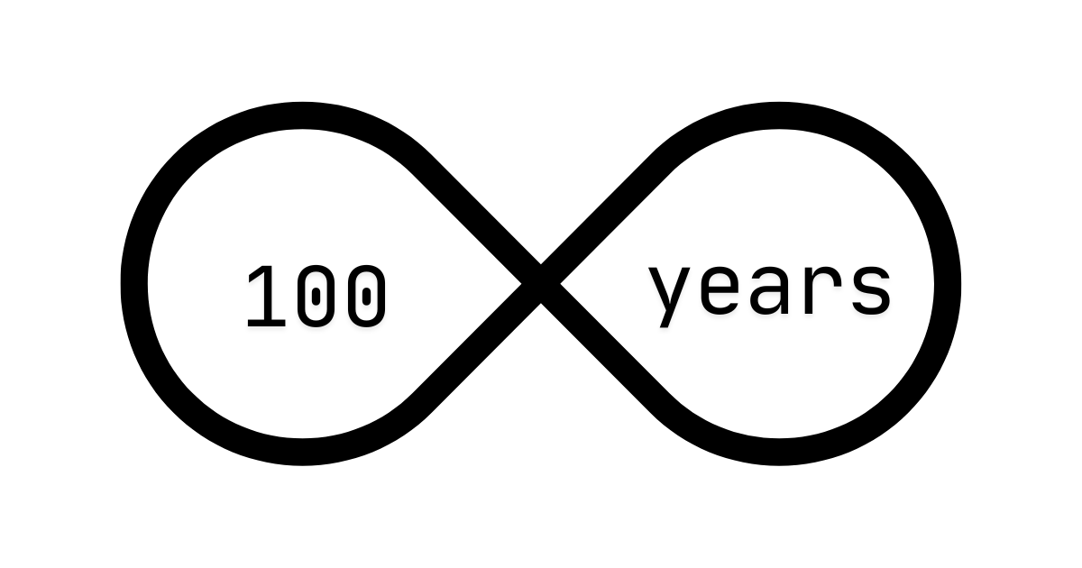 100 Years Logo